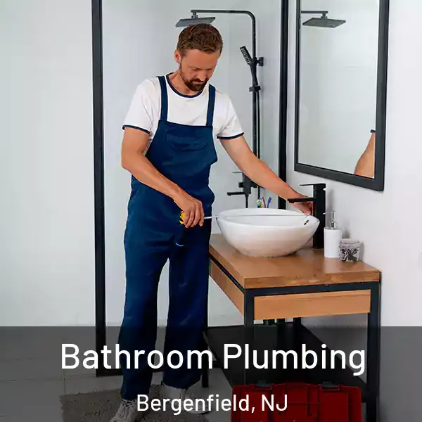 Bathroom Plumbing Bergenfield, NJ