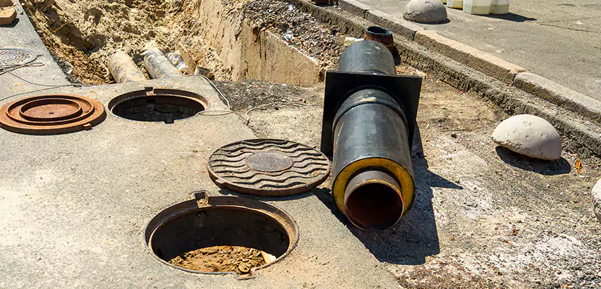 Lateral Sewer Line Replacement in Bergenfield
