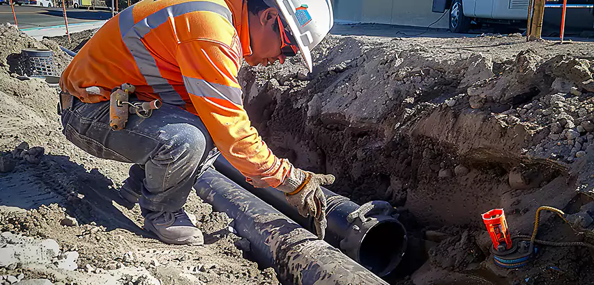 Professional Underground Pipe Repair Services in Bergenfield, NJ.